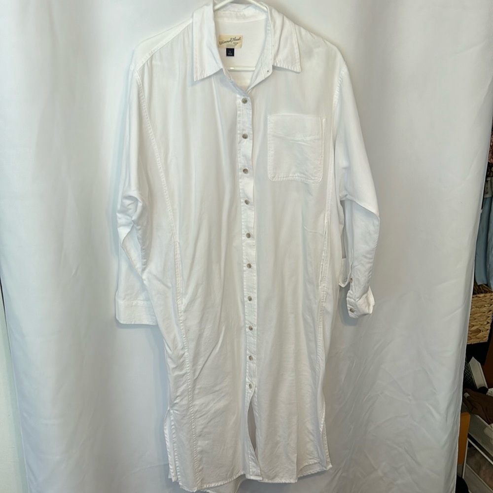 Universal thread Button down shirt dress